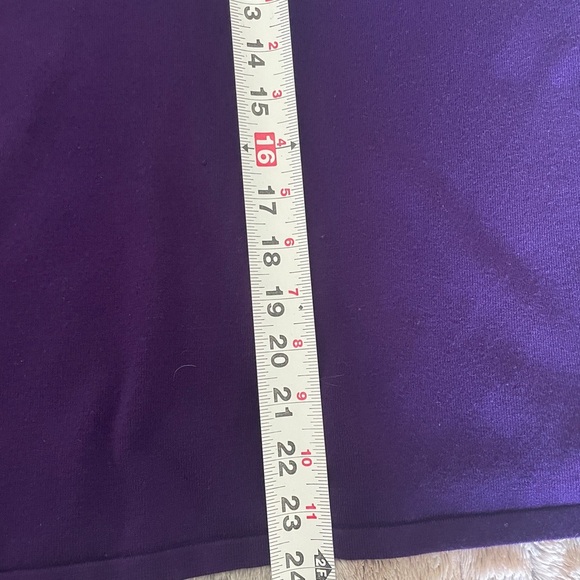 Cable & Gauge Purple Beaded Embellished Sweater Top XL - Picture 8 of 8